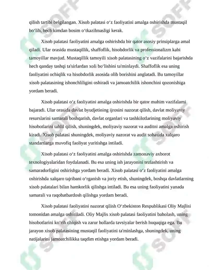 O‘zbekiston Respublikasida Xisob Palatasi 3