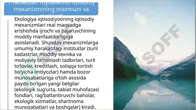 Ekologiya iqtisodiyoti 3
