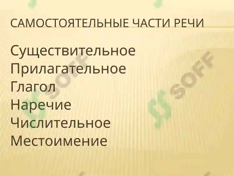 ИМЯ СУЩЕСТВИТЕЛЬНОЕ 3