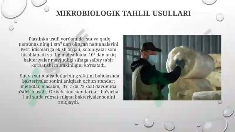 Mikrobiologik tahlil usullari 3