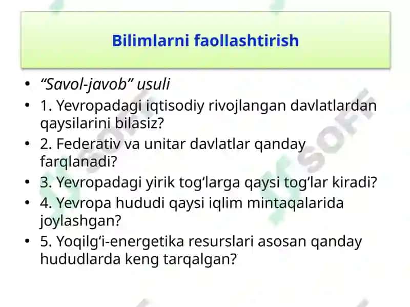 Yevropa geografiyasi 3