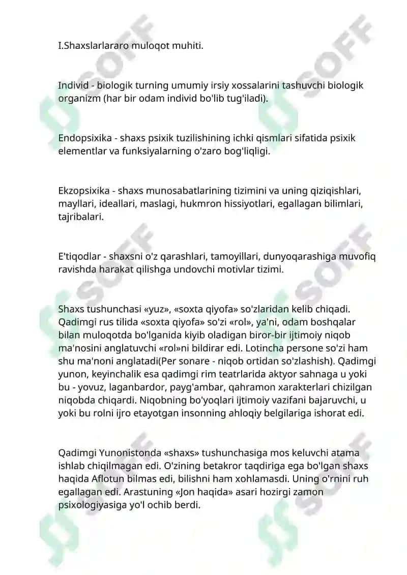 Shaxs patologiyasi va psixogeniyalar 3