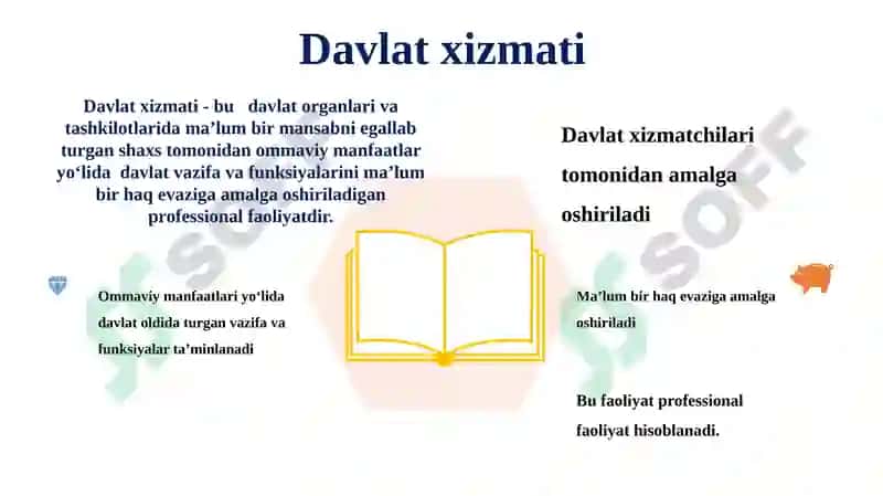 Davlat xizmati. Davlat xizmatchisi 3