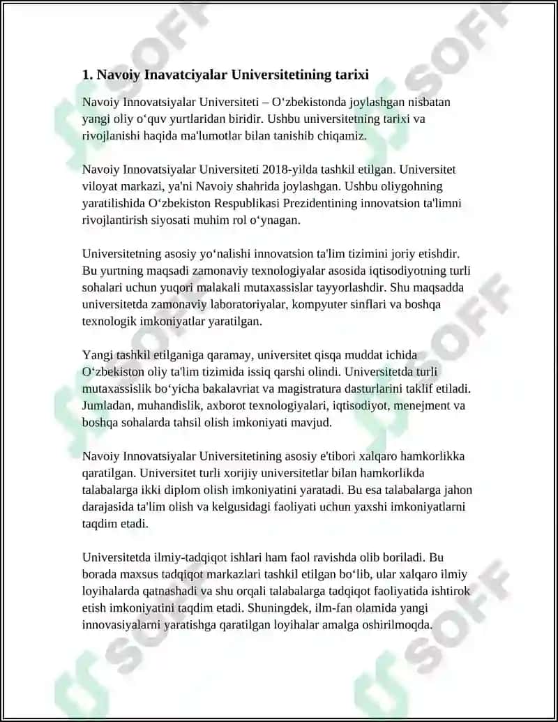 Navoiy Innovatsiyalar Universiteti 3