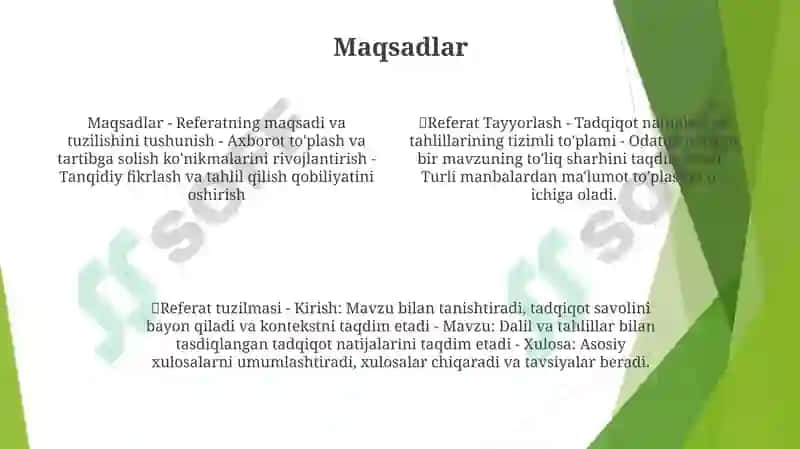 Referat Tayyorlash 3