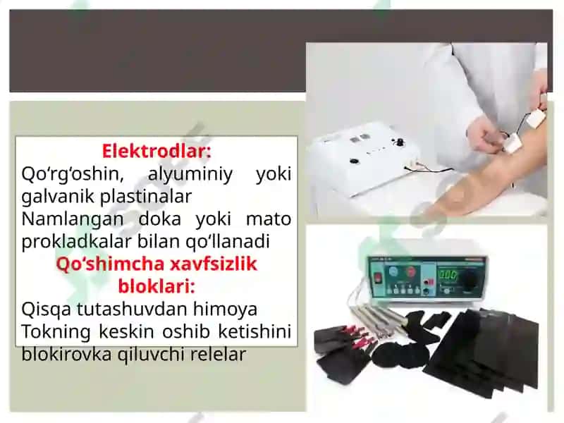 Galvanizatsiya va elektroforez uchun apparatlar 3