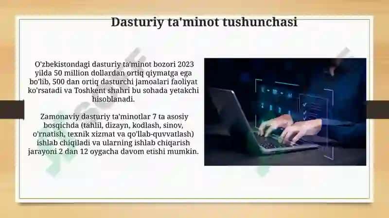 Dasturiy ta'minot 3