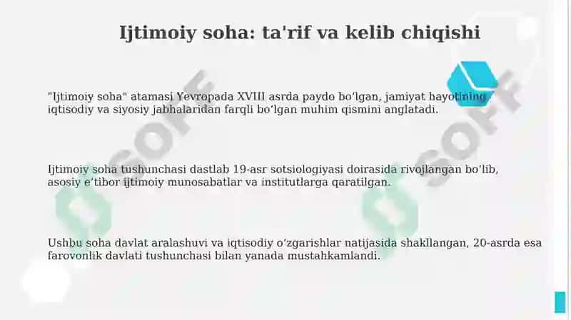 Ijtimoiy soha 3