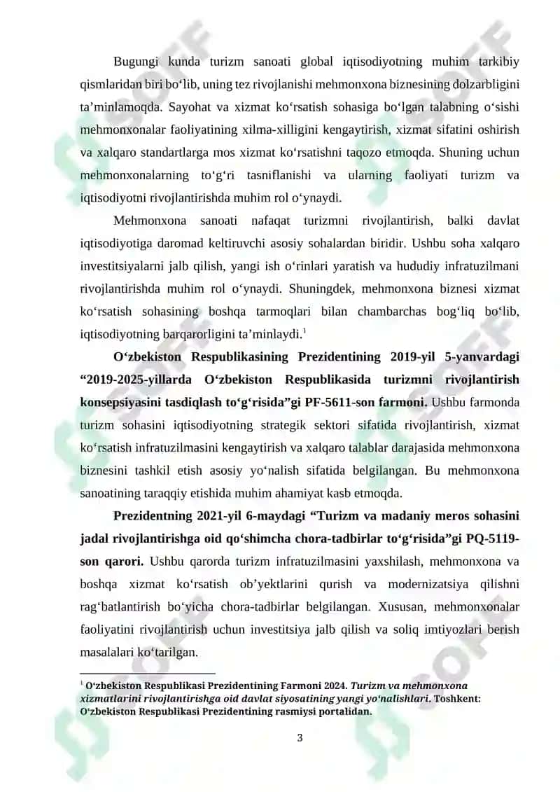 MEHMONXONALARNING TURLARI VA TASNIFLANISHI 3