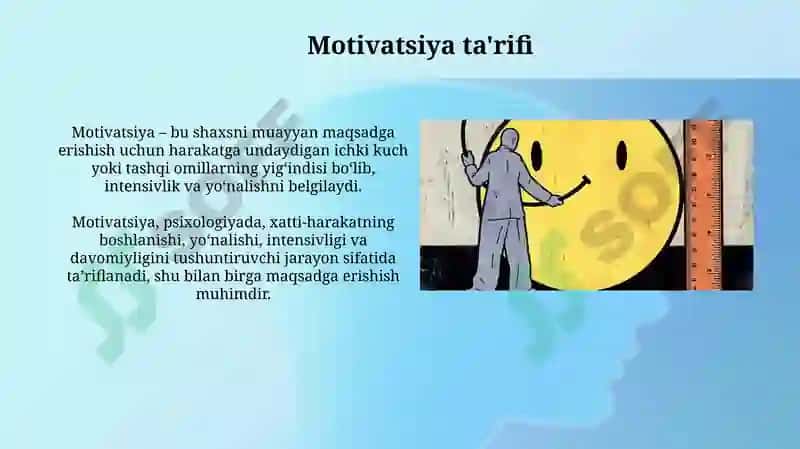 Motivatsiya ta'rifi 3