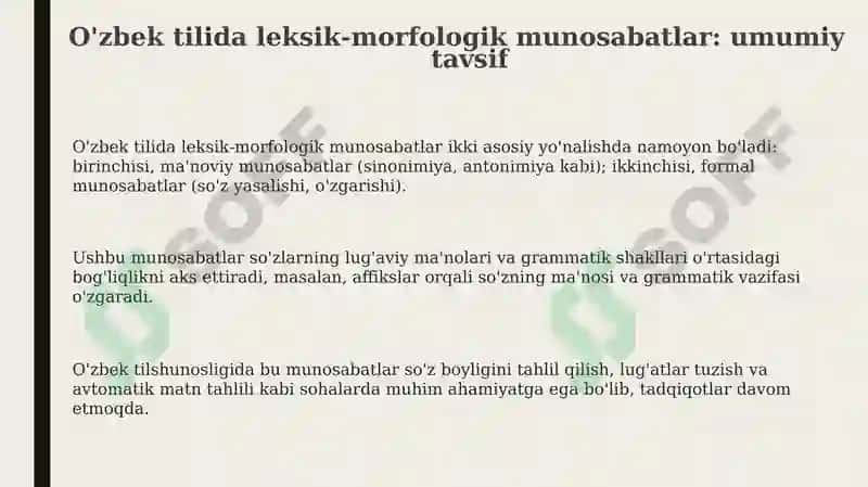Oʻzbek tili va adabiyoti 3