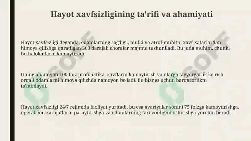 Hayotfaoliyatxavfsizligita'minlashasoslari 3