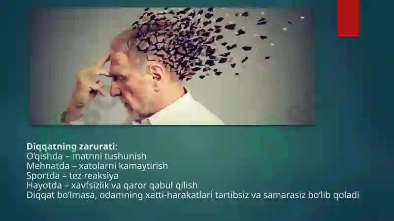 Diqqat haqida prezentatsiya 3