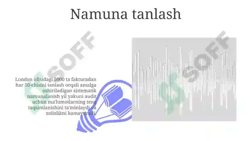 Auditda tanlab tekshirish uslubi 3