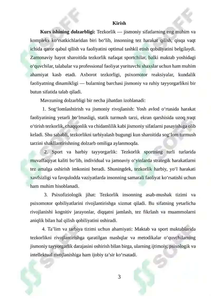 Tezkorlik jismoniy sifatini tarbiyalash 3