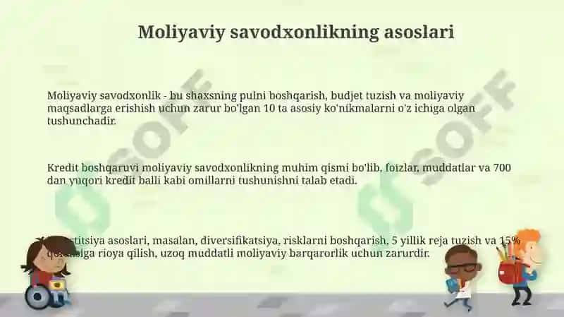 Moliyaviy Savodxonlik Asoslari 3