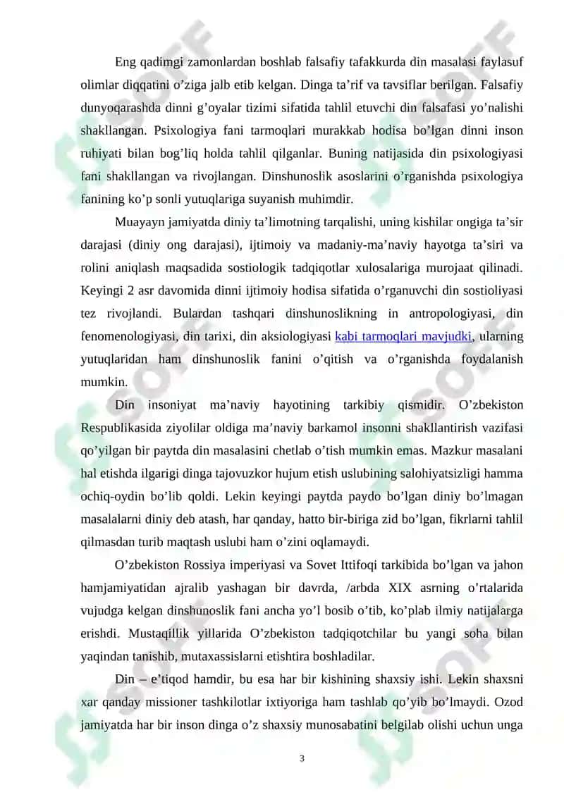DINNING IJTIMOIY VAZIFALARI 3