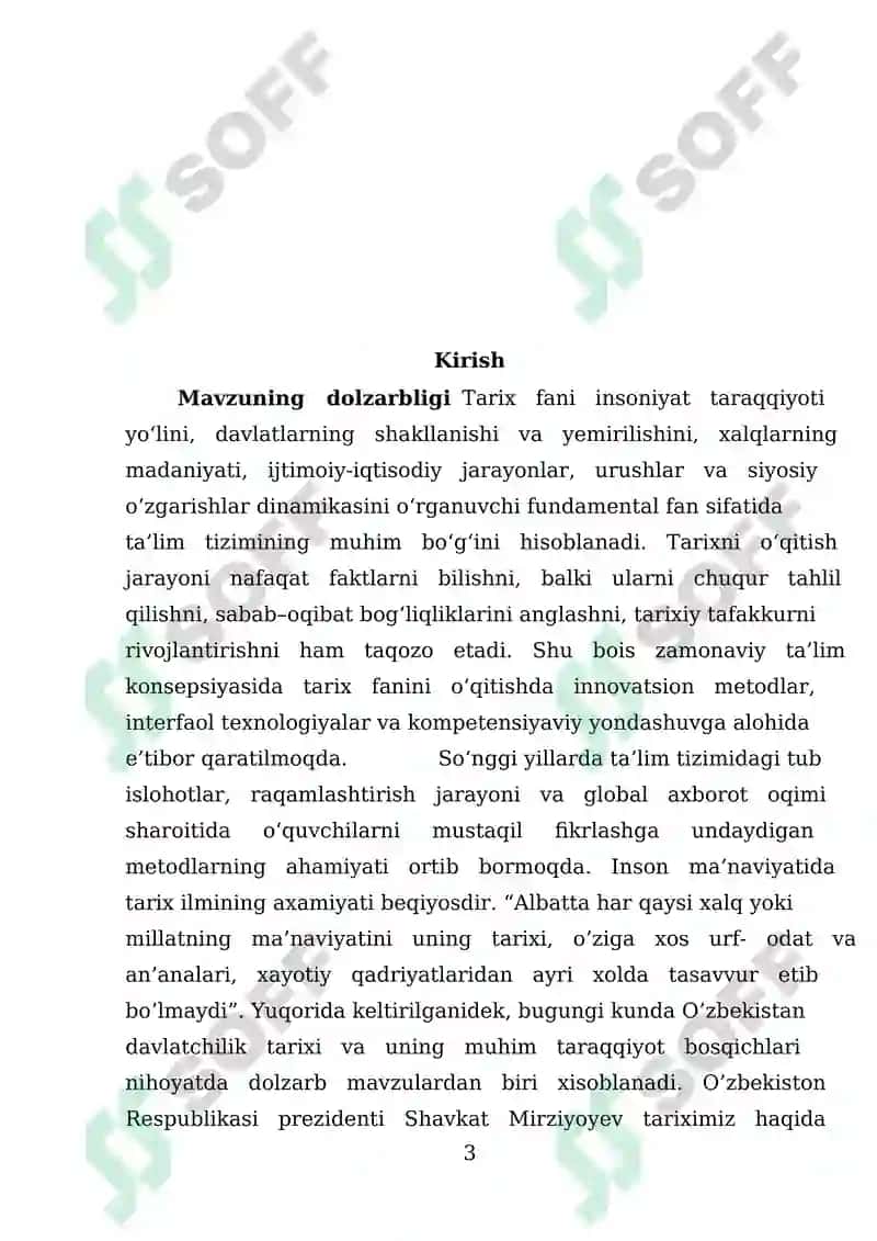 Tarix ta'limida keys-stadi texnologiyasi 3