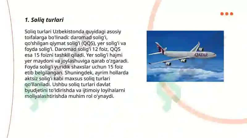 Qator soliq tizimi 3