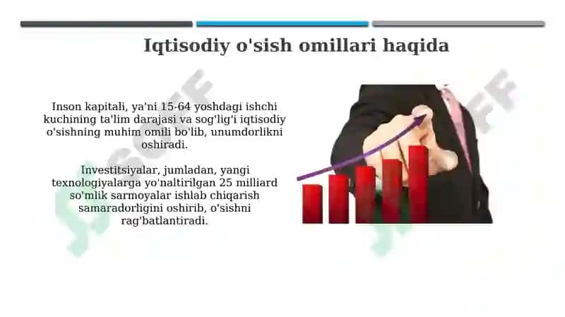 Iqtisodiy oʻsishni omillari 3