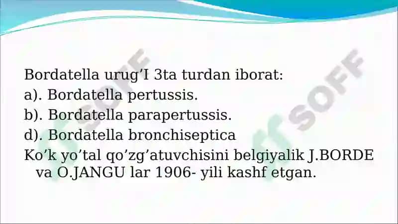 Havo-tomchi infektsiyalari qo’zg’atuvchilari 3