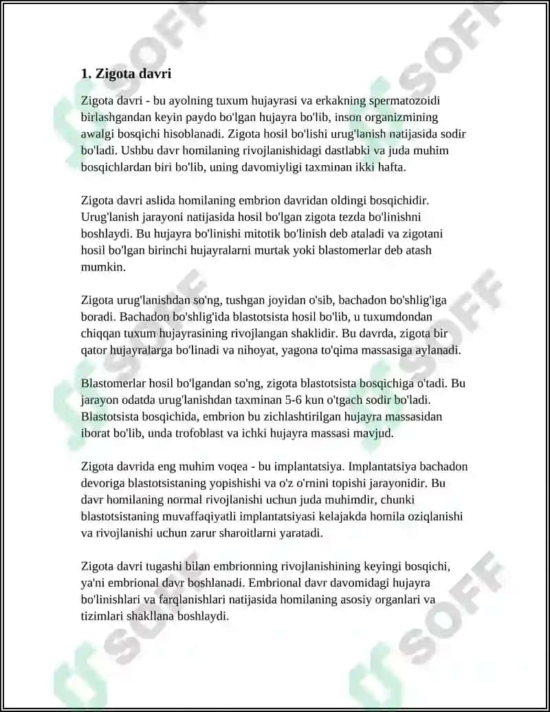 ODAM EMBRIOLOGIYASI QALTIS DAVRLARI 3