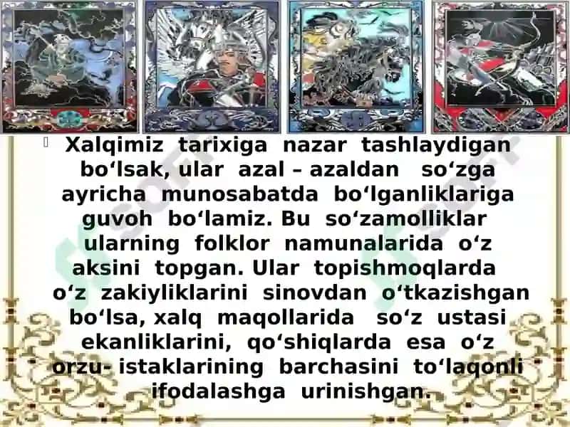 Oʻzbek musiqa falklori 3