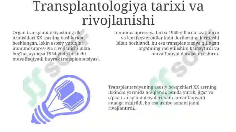 Transplantologiya Tarixi va Holati 3