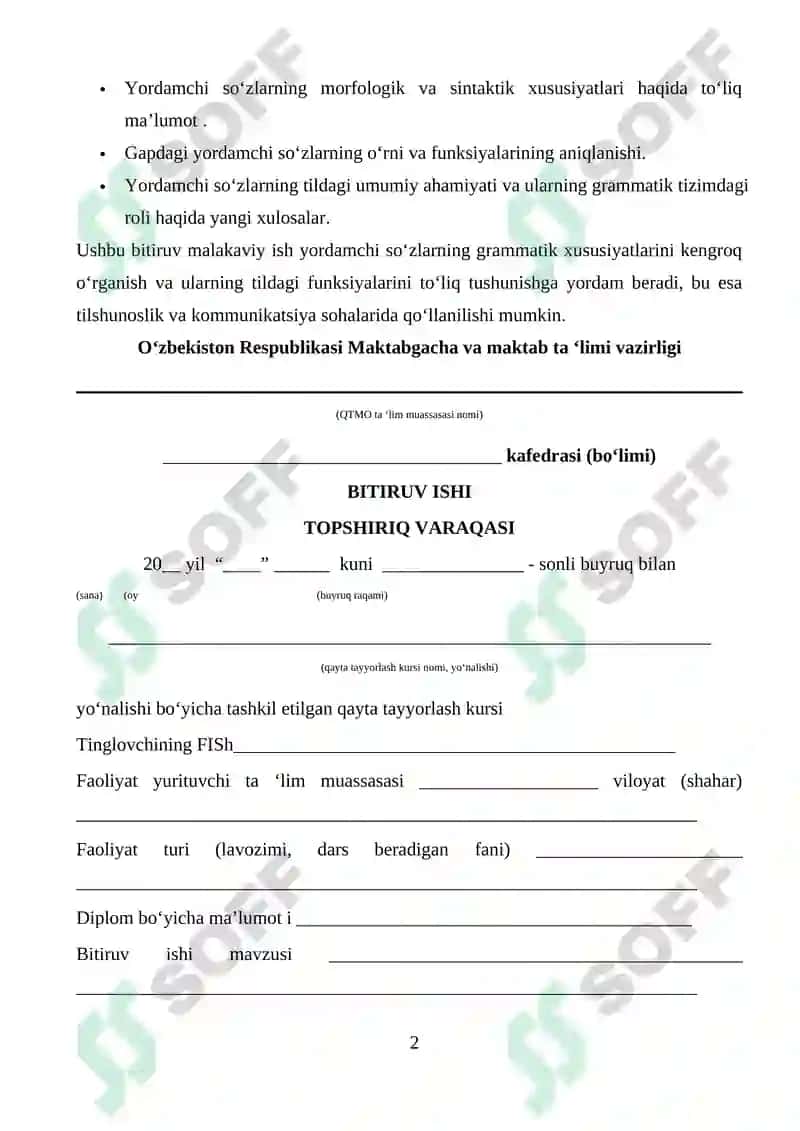Yordamchi soʻzlarning grammatik xususiyatlari 3