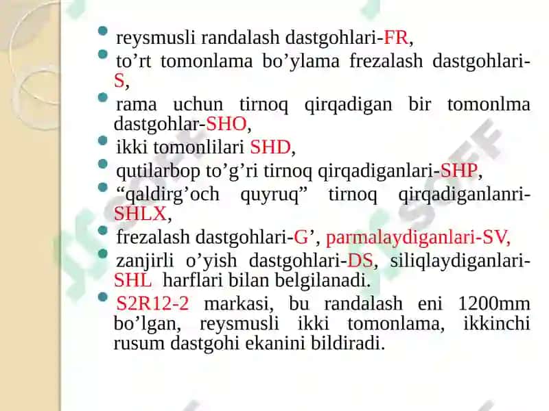 Yog’ochni qayta ishlovchi stanoklar 3