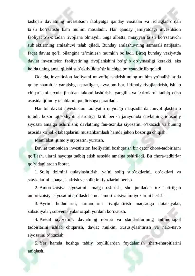 Investitsiya funksiyasi va omillari 3