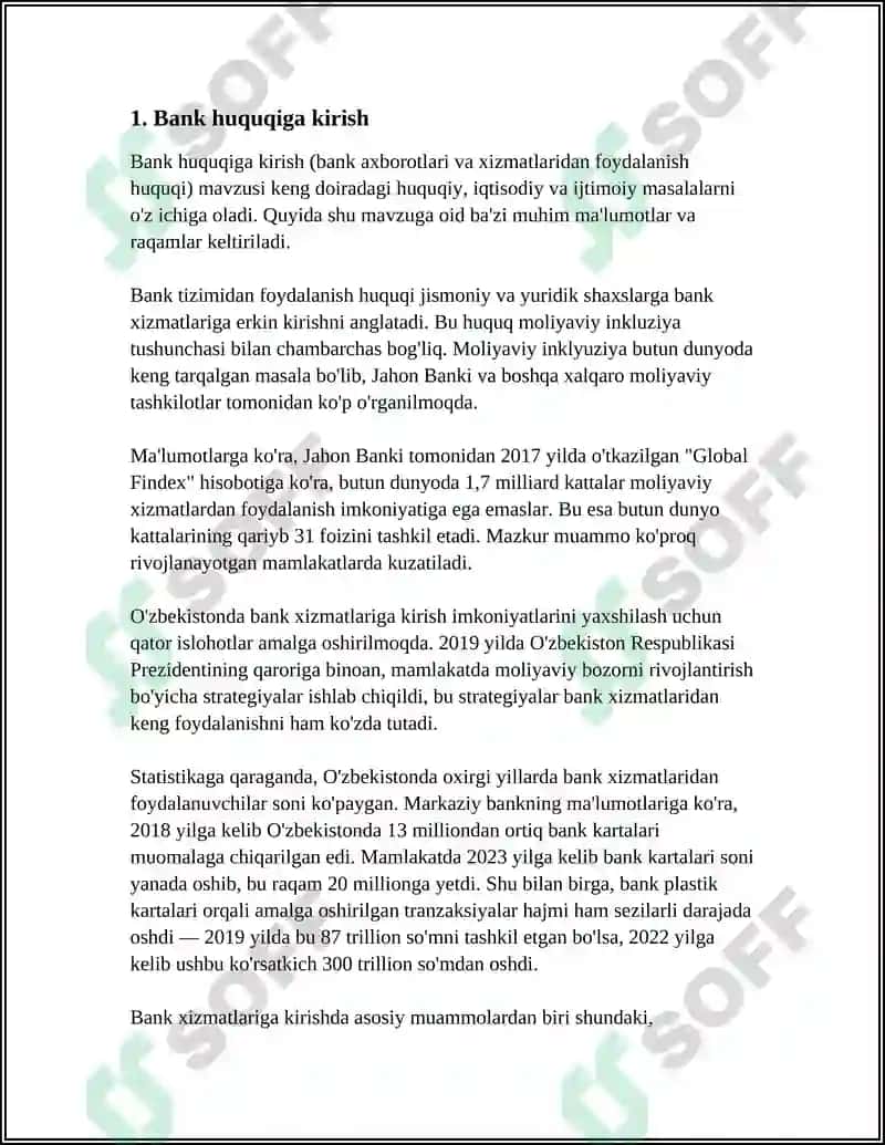 BANK MENEJMENTINING HUQUQIY ASOSLARI 3