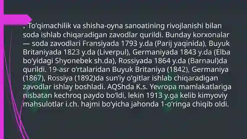 Kimyo sanoatinig rivojlanish istiqbollari 3
