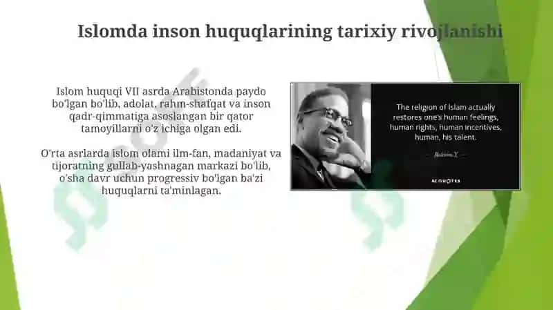 Islomda inson huquqlari 3