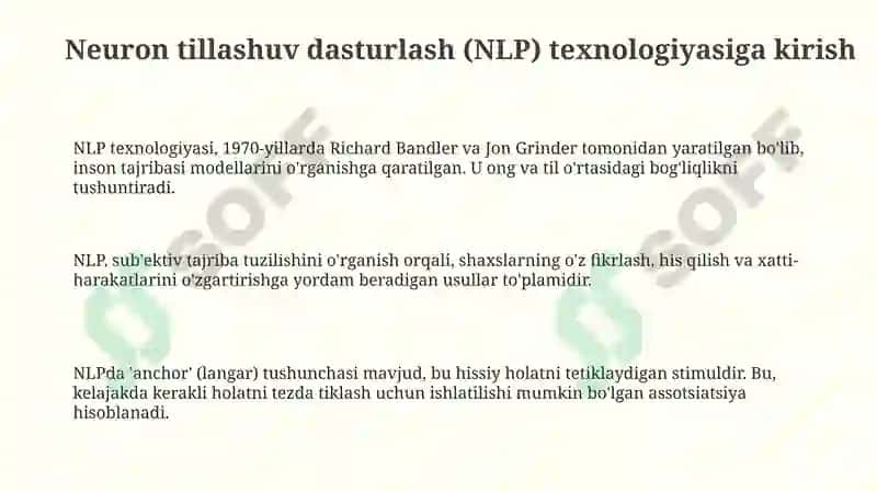Neyrolingvistikdasturlashtexnologiyasi 3