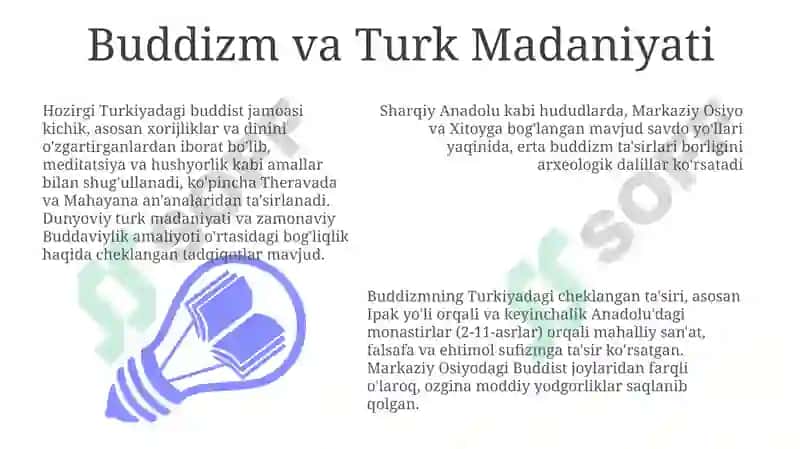 Buddizm va Turk Madaniyati 3