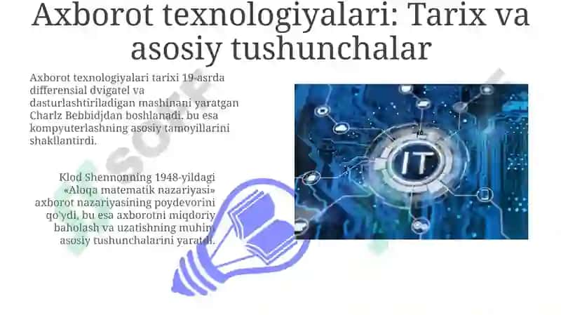 Axborot texnologiyalari 3