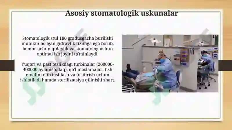 Stomatologik kabinet jihozlari 3
