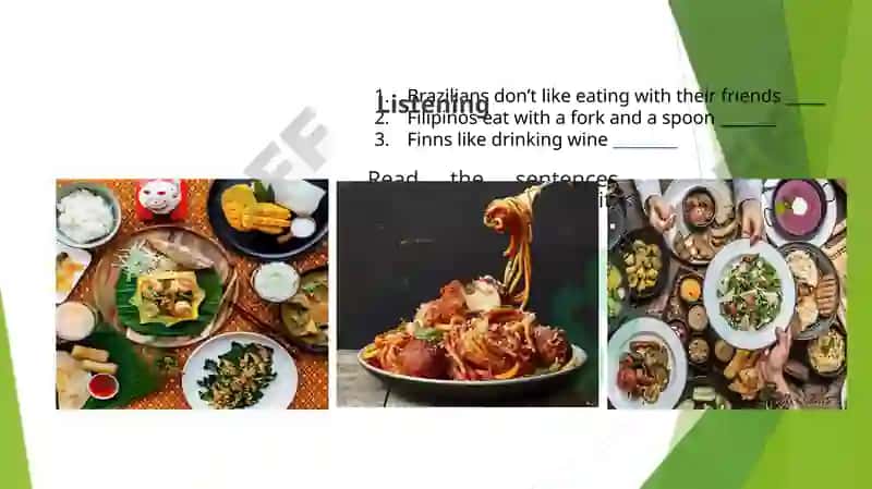 The Food and Culture 3