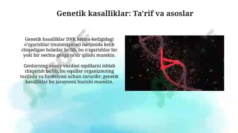Genetik kasalliklar 3