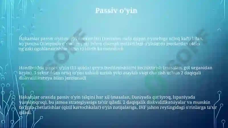 Gandbol o’yinida hakamlik 3