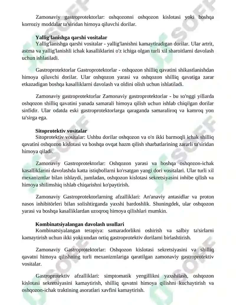 Zamonaviy Gastroprotektorlar 3