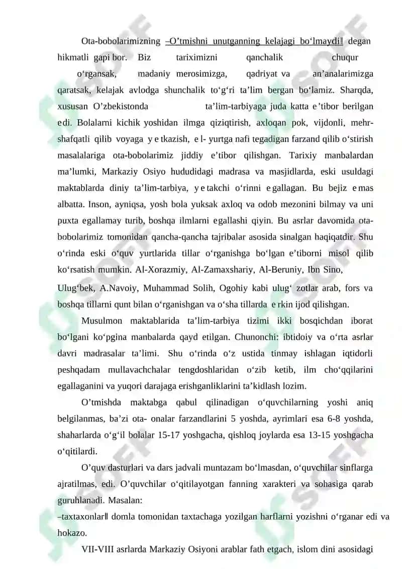 Ta'lim sohasidagi davlat siyosatining asosiy prinsiplari 3