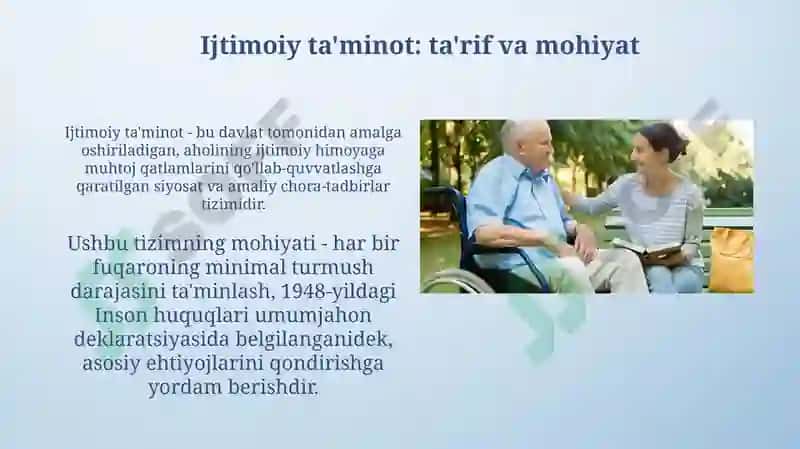 Ijtimoiy ta'minot 3