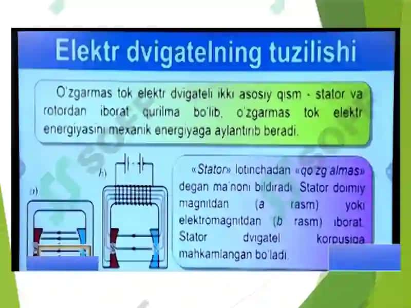 O‘zgarmastok dvigatellar i 3