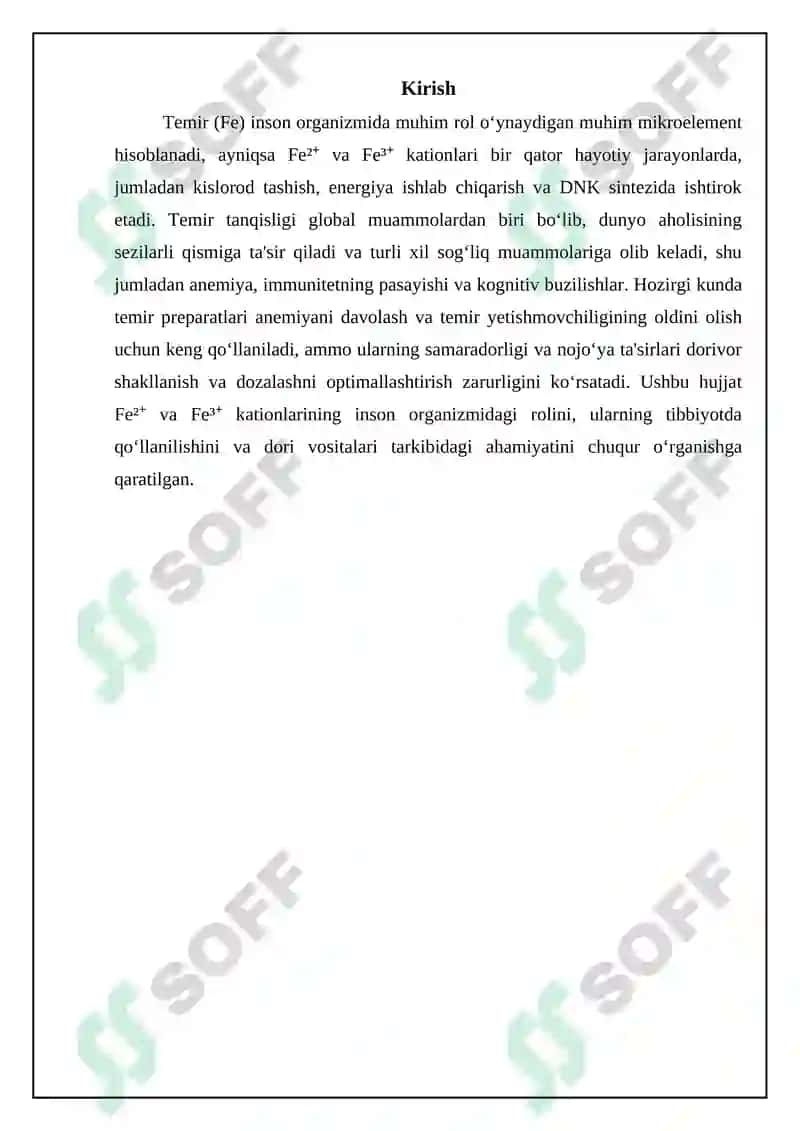 Temir (Fe) inson organizmida muhim roli 3