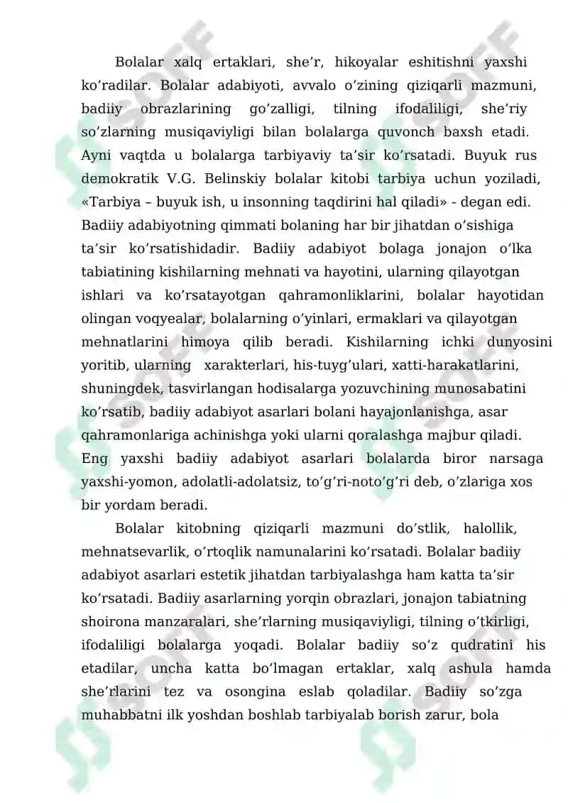 Badiiy asarlarni o‘rgatish shakllari va metodlari 3