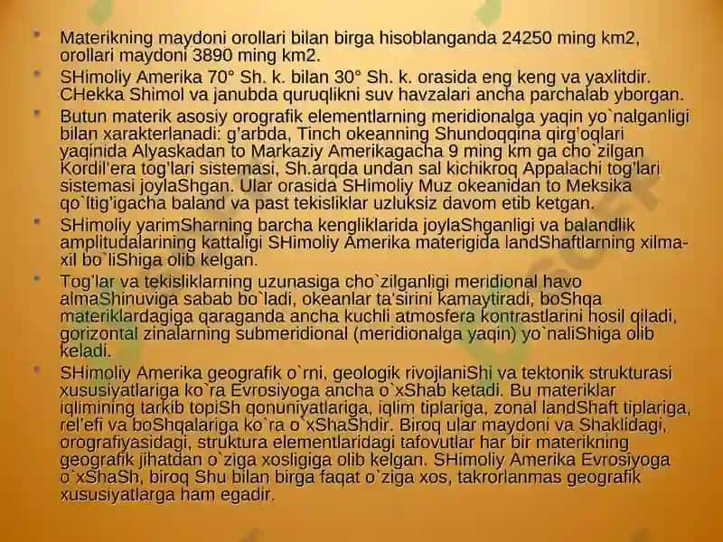 Shimoliy Amеrika matеrigi 3