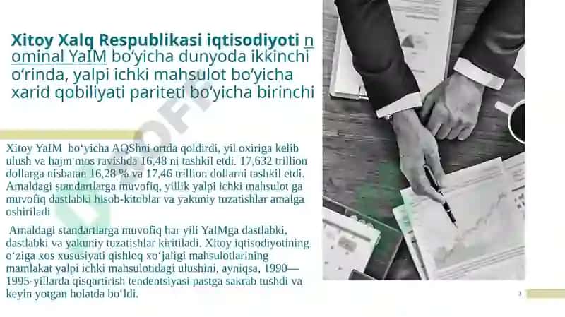 Xitoy iqtisodiyoti 3