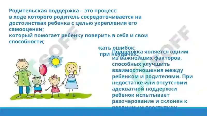 Родительская поддержка 3